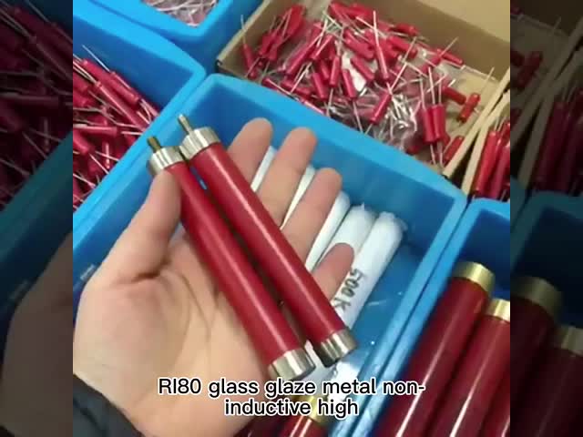 20W 1-10KΩ Glasglaze Festwiderstand Durchlöcher ±5%