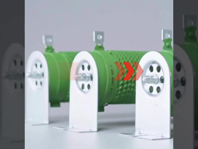 3000 Watt Aluminium-Gehäuse Keramik-Komposition Wirewound Bremswiderstand für Last-Anwendungen