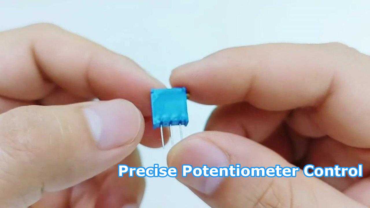 BONENS 3296W Mehrgang-Trimmerpotentiometer mit 10Ω~5MΩ Bereich, Cermet-Technologie, ±10% Toleranz